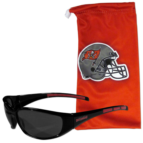 Tampa Bay Buccaneers Sunglass and Bag Set