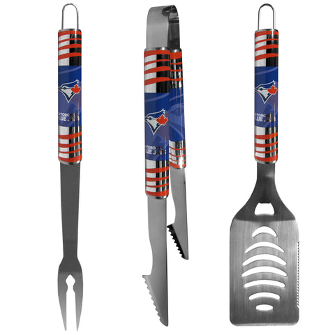 Toronto Blue Jays 3 pc Tailgater BBQ Set