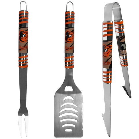 Baltimore Orioles 3 pc Tailgater BBQ Set