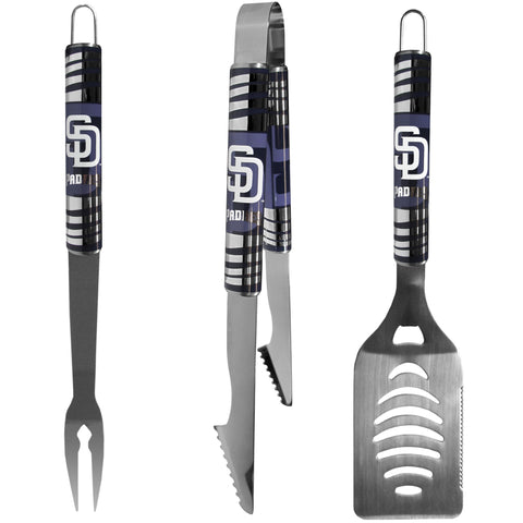 San Diego Padres 3 pc Tailgater BBQ Set