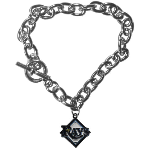 Tampa Bay Rays Charm Chain Bracelet