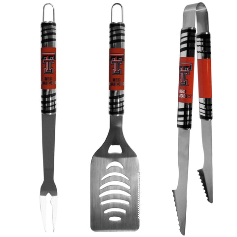 Texas Tech Raiders 3 pc Tailgater BBQ Set