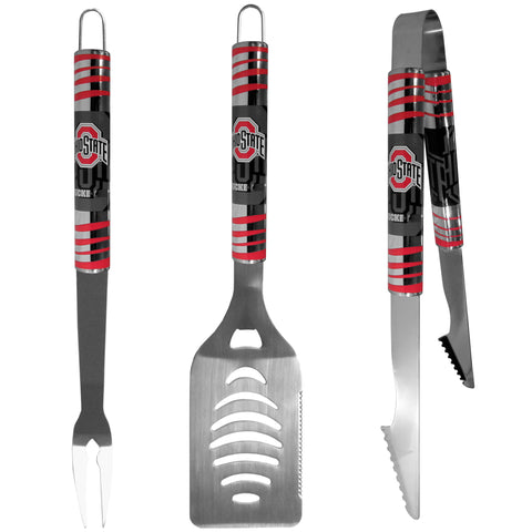 Ohio St. Buckeyes 3 pc Tailgater BBQ Set