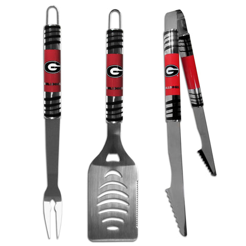 Georgia Bulldogs 3 pc Tailgater BBQ Set