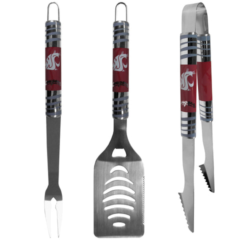 Washington St. Cougars 3 pc Tailgater BBQ Set