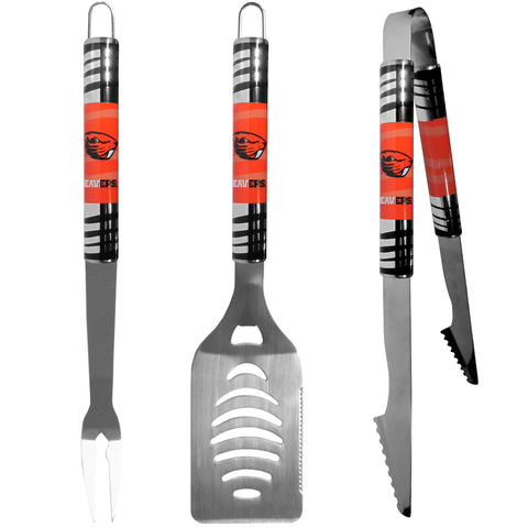 Oregon St. Beavers 3 pc Tailgater BBQ Set