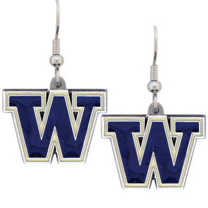 Washington Huskies Dangle Earrings