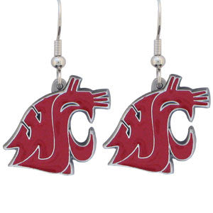 Washington St. Cougars Dangle Earrings