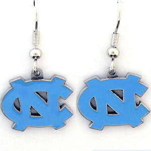 N. Carolina Tar Heels Dangle Earrings