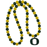 Oregon Ducks Fan Bead Necklace