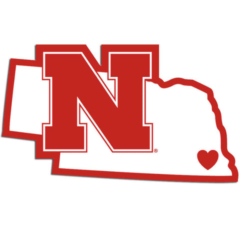 Nebraska Cornhuskers Home State Decal