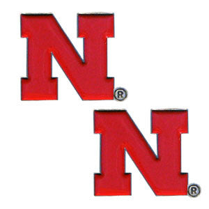 Nebraska Cornhuskers Stud Earrings