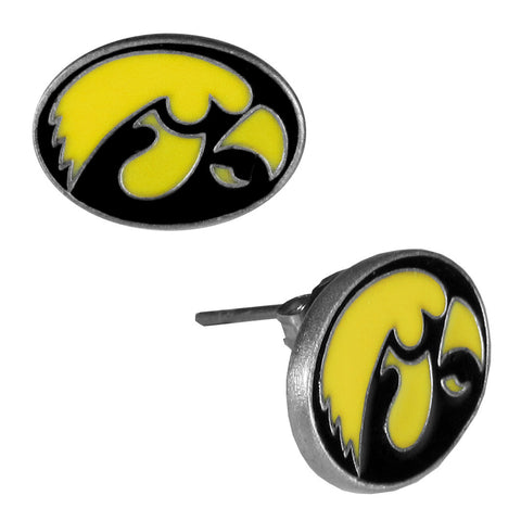 Iowa Hawkeyes Stud Earrings