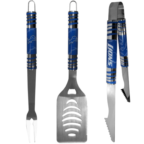 Detroit Lions 3 pc Tailgater BBQ Set