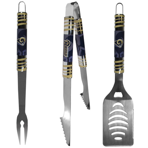 Los Angeles Rams 3 pc Tailgater BBQ Set