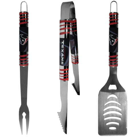 Houston Texans 3 pc Tailgater BBQ Set