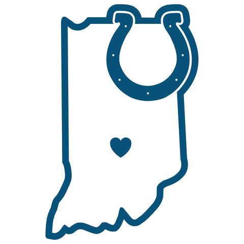 Indianapolis Colts Home State Decal