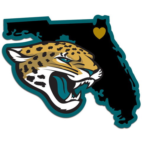 Jacksonville Jaguars Home State Decal