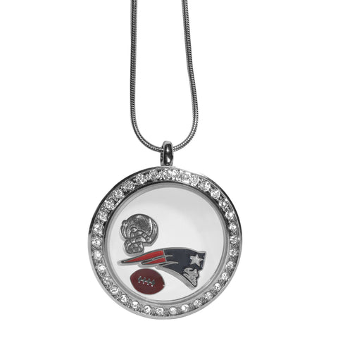 New England Patriots Locket Necklace