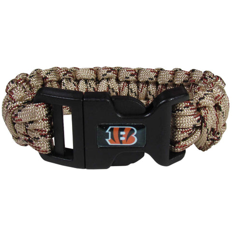 Cincinnati Bengals Camo Survivor Bracelet