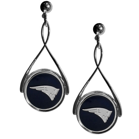 New England Patriots Tear Drop Earrings