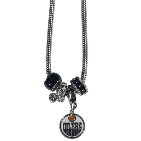 Edmonton Oilers® Euro Bead Necklace