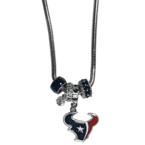 Houston Texans Euro Bead Necklace