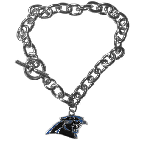 Carolina Panthers Charm Chain Bracelet