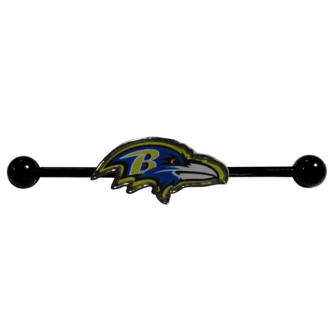 Baltimore Ravens Industrial Slider Barbell