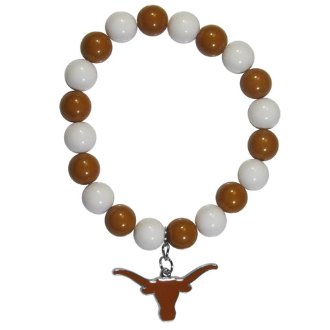 Fan Bead Bracelet - Texas Longhorns Fan Bead Bracelet