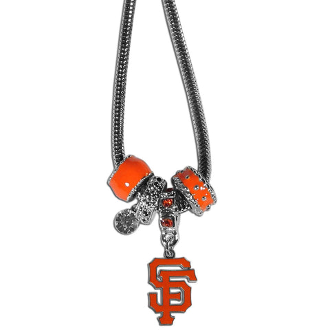 San Francisco Giants Euro Bead Necklace