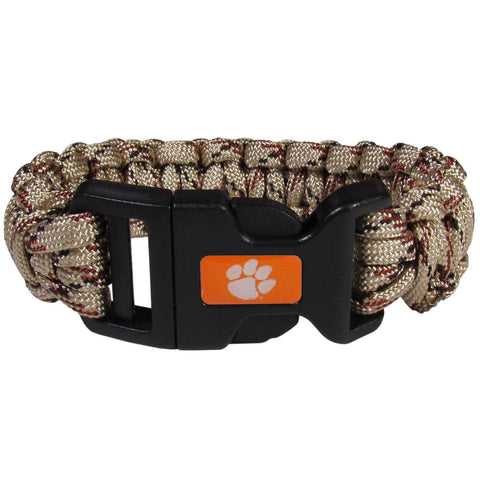 Survivor Bracelet - Clemson Tigers Camo Survivor Bracelet